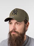 Бейсболка 47 BRAND арт. B-REPDT17WBP-SW New York Yankees MLB (оливковый)